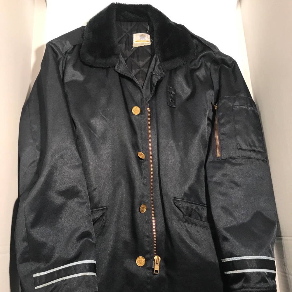 VTG Riverside Pinkerton Security bomber Jacket.